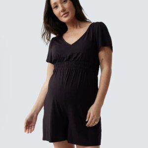 Isabel by Ingrid & Isabel Navy Blue Romper